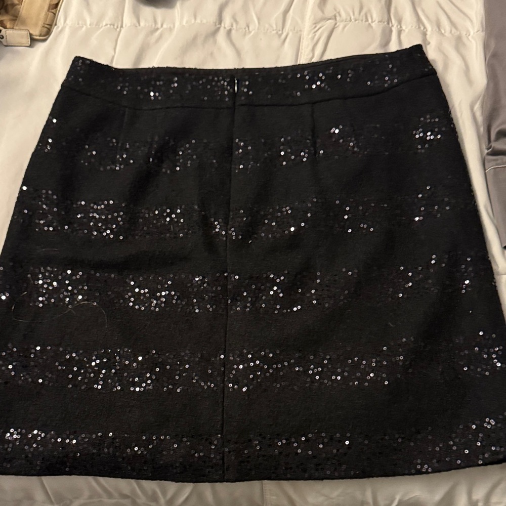 Black Sequin Skirt - Picture 3 of 5